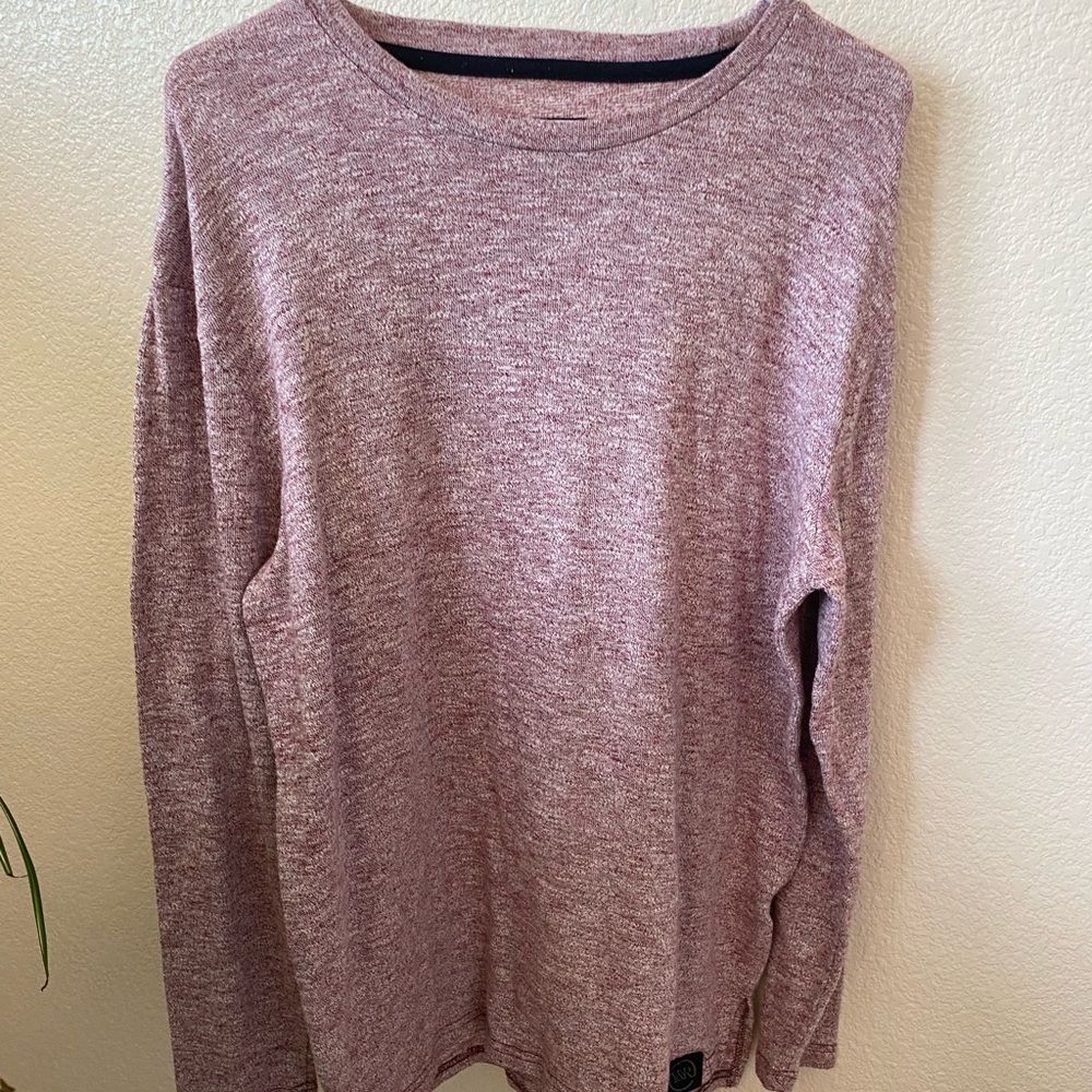 Maroon Young & Reckless Long Sleeve